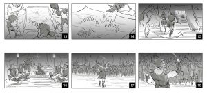 Rise Of Kingdoms Reklam Filmi - Sancak Yemini - Storyboard