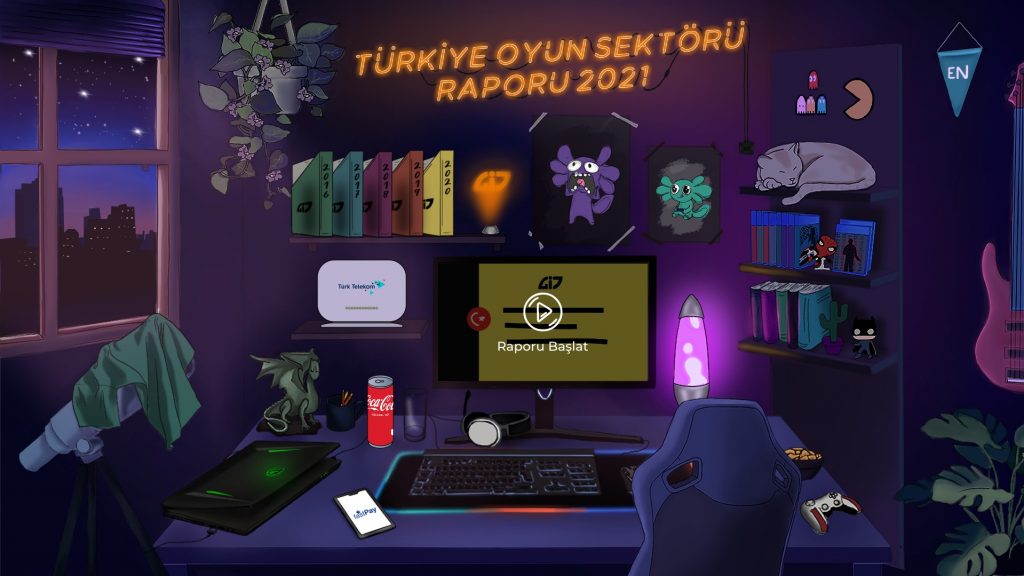 Türkiye Oyun Sektörü Raporu 2021