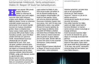 Gaming in Turkey Newsroom HWP Dergisi 05/2014