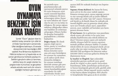 Gaming in Turkey Newsroom HWP Dergisi 05/2016