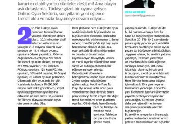 Gaming in Turkey Newsroom HWP Dergisi 05/2013