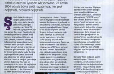 Gaming in Turkey Newsroom HWP Dergisi 08/2013