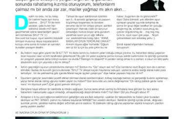 Gaming in Turkey Newsroom HWP Dergisi 10/2014