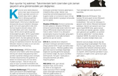 Gaming in Turkey Newsroom HWP Dergisi 12/2014