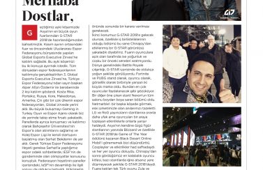 Gaming in Turkey Newsroom HWP Dergisi 12/2018