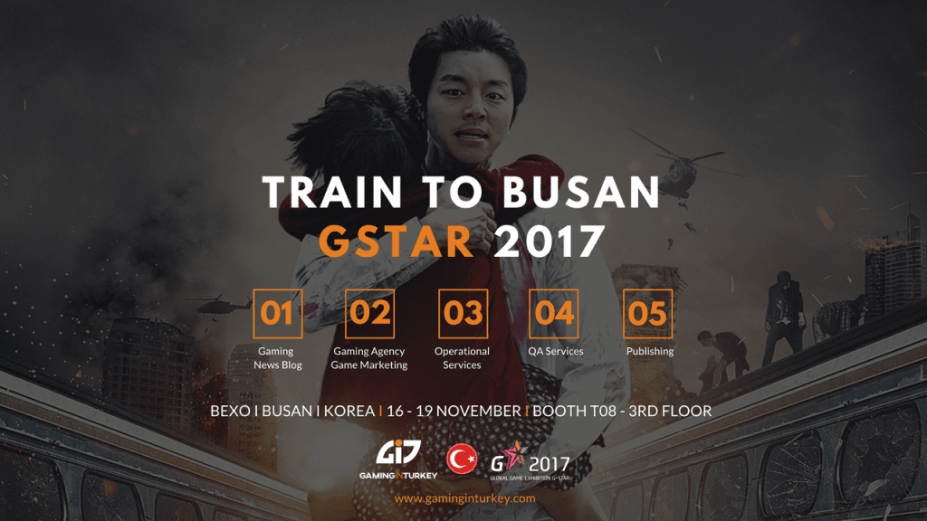 Train To Busan! Gaming In Turkey Attending Gstar 2017 - 01