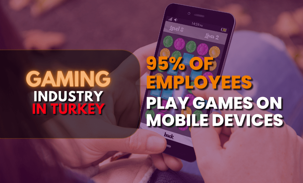 95% Of Employees Play Games On Mobile Devices