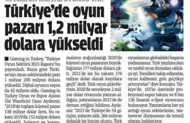 gaming in turkey newsroom turkiye gazetesi 26042022