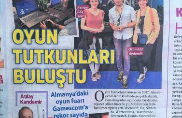 Gaming in Turkey Newsroom Milliyet Cadde 08/2017