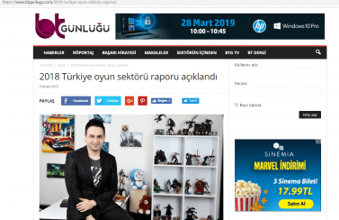 Gaming in Turkey Newsroom Btgunlugu.com 05.04.2019