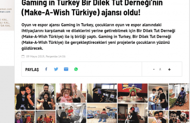Gaming in Turkey Newsroom Fanatik.com.tr 09.05.2019