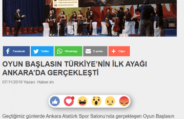 Gaming in Turkey Newsroom Haber.im 7 Kasım 2019