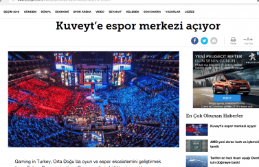 Gaming in Turkey Newsroom Hurriyet.com.tr 27.05.2019