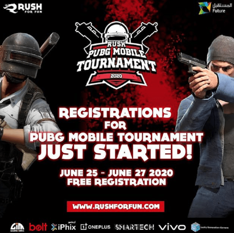 RUSH for Fun PUBG Mobile DUO Online Turnuva - MENA Espor