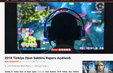 Gaming in Turkey Newsroom Fragtist.com 05.04.2019 01