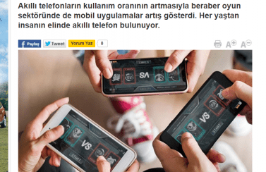 Gaming in Turkey Newsroom Gazetevatan.com 18.06.2019