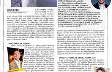 gaming in turkey newsroom Para Dergisi 23.01.2022