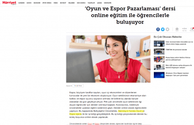 Gaming in Turkey Newsroom Hurriyet.com.tr 07.04.2020