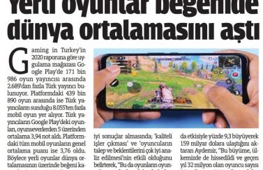 gaming in turkey newsroom turkiye newspaper 29032021