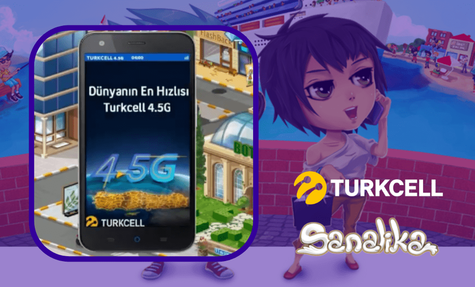 Turkcell 4.5G Sanalika Video Production - Gaming in Turkey Gaming Agency