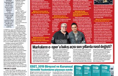 Gaming in Turkey Newsroom Yeni Birlik Röportaj 29.12.2018