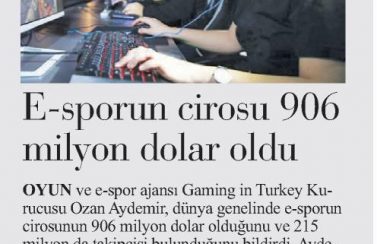 Gaming in Turkey Newsroom İlkses 09.10.2019