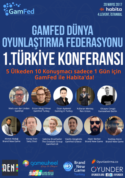 Gamfed International Gamification Confederation Conference Turkey - 01