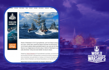 World of Warships Digital Marketing December 2019