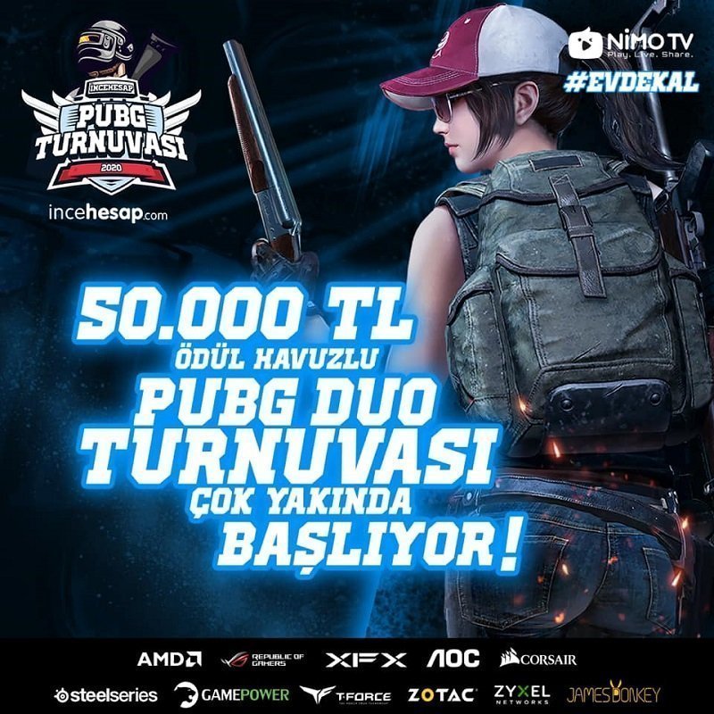 İncehesap PUBG Turnuvası - Online Turnuva